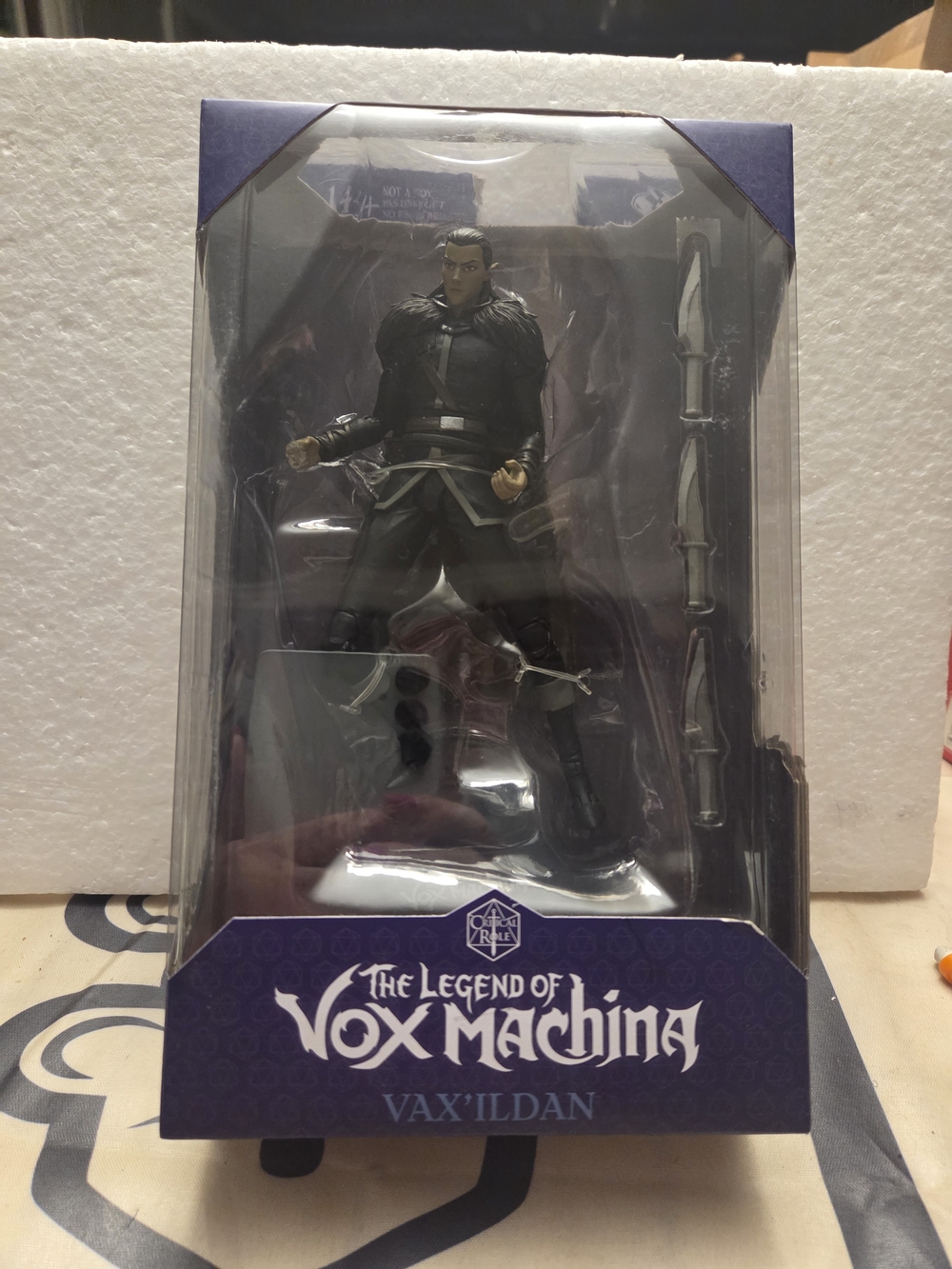 Amazon Black The Legend of Vox Machina Vax'ildan Action Figure